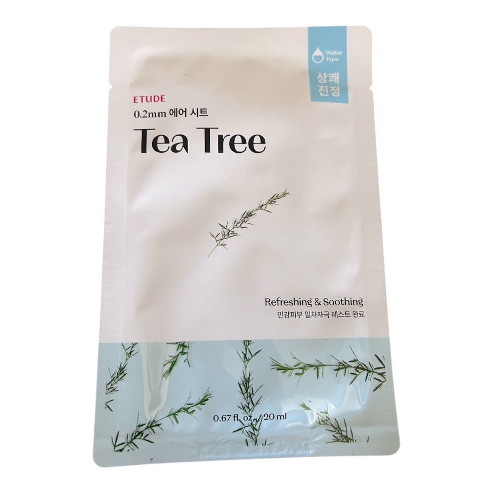 ETUDE 3 Pack Korean Air Sheet Mask Set Honey, Tea Tree & Snail New! Kbeauty - Picture 2 of 5